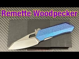 Remette Woodpecker  No visible hardware & remove the scale without tools !!!