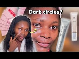 HOW I BRIGHTENED MY DARK CIRCLES!! Simple and effective routine | Fast working under eye products