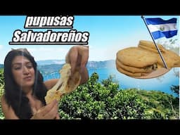 Comamos las verdaderas PUPUSAS en El Salvador!! QUE RICO