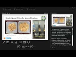 Sustainable Use of Orchard Debris for Vermifiltration