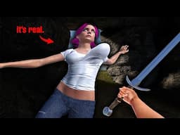 This Virtual Reality "GAME??" HITS LIKE CRAZY...... 😵
