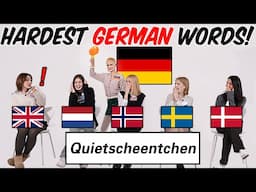 Can They Pronounce The Hardest German Words??