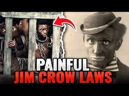 10 Disturbing Jim Crow Laws That Were WORSE Than Slavery