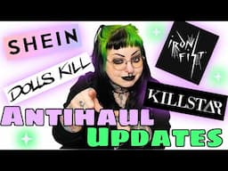 Antihaul Updates - Killstar, Dollskill, Shein, Iron Fist & More // Emily Boo