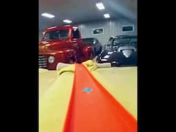 200ft Hot Wheels Track in a Classic Car showroom! #hotwheelstrack #rollercoaster #hotwheels