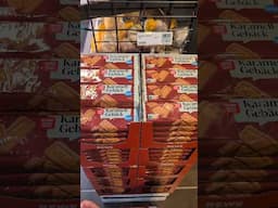 Rewe: Beste Wahl Karamell Gebäck🍪✨#rewe #karamellgebäck #keks #kekse #lotusbiscoff #summeronshorts