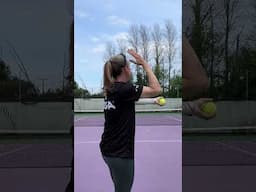 Simple pronation drill for your #tennisserve!