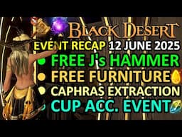 FREE J's Hammer of Loyalty, CAPHRAS & CUP EXTRACTION (BDO Event Recap, 12 June 2025) Update