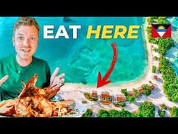 I Tried ANTIGUA and BARBUDA's Most Exclusive Restaurant 🇦🇬