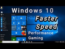 How to SPEED UP Your Windows 10 Performance (Best Fix) Easy
