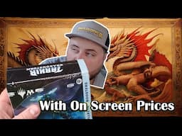 Dragonstorm Tarkir Collector Box Opening - MTG - On Screen Prices