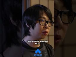 "That moment was when I decided I want to become a top fighting game player."