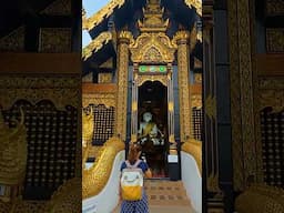 Smallest temple in Chiang Mai? Wat Inthakin Saude Muang #chiangmai #thailand