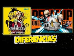 DIFERENCIAS ENTRE FATAL FURY COTW Y MOTW