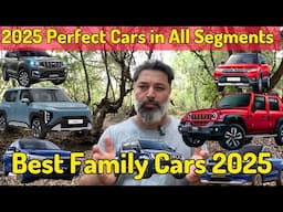 Perfect Cars in 2025 in all Segments || Best Family Cars in 2025 || MotoWheelz India