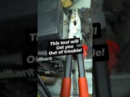 This tool will get you out of trouble! Knipex 28-280 #knipex #tools #pliers #plumbing #boiler