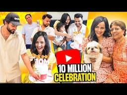 10 Million pe Family sath kia CELEBRATE