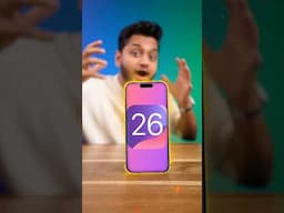 iOS 26 : Best Hidden Features #shorts