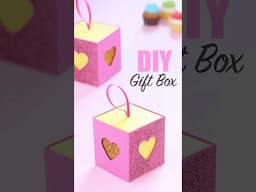 How to make pull-up gift box #diy #giftideas #craftideas #papercraft