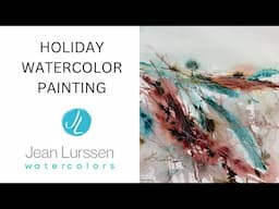 Watercolor - A painting with a holiday theme