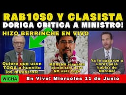RAB10S0 Y CLASISTA DORIGA CONTRA EL MINISTRO INDIGENA!