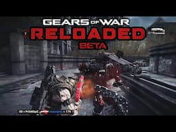 Gears of War Reloaded Beta Gameplay - Wallbouncing Movement, Weapons Teaser & PC Benchmark!