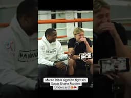 Marko Vituk signs on with R2F to fight on the Shane Mosley undercard!
