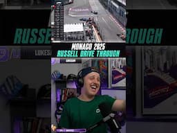George Russell gets a drive through penalty 🤣 - 2025 Monaco Grand Prix