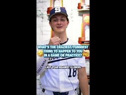What's the Craziest/Funniest Moment to Happen to You? | Penn State Baseball