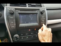How To Fix the Toyota Camry 2012-2017 Touch Screen Steering Wheel & Side Stereo Buttons Not Working