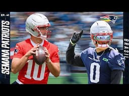 Drake Maye DESAFIA Christian Gonzalez no minicamp. Agenda dos próximos treinos é divulgada. Ep.41