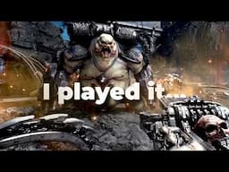I played 'Doom: The Dark Ages'...