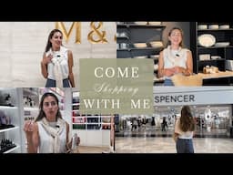 COME LUXURY SHOPPING WITH ME ON THE HIGH STREET | H&M, M&S and Space NK | Lydia Elise Millen