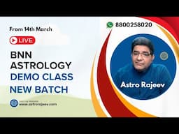 BNN Demo class by Astro Rajeev