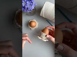 Crochet Easter pattern - Free crochet tutorial #crochet #easter #yarncrafting #eggs