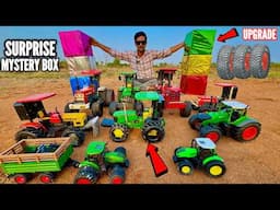 I Build RC Tractor Mud Track With Surprise Mystery Box - Chatpat toy TV