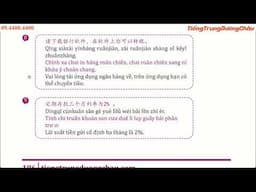 Học tiếng Trung theo chủ đề: Tài chính - Ngân hàng