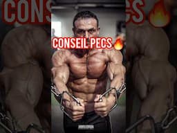 CONSEIL PECS🔥(chest tips) #fitness #bodybuilding #fitnesstips #shortvideo #shorts #short #chest
