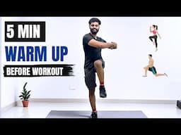 5 Min Warm Up Exercise Before Workout (For Beginner’s)