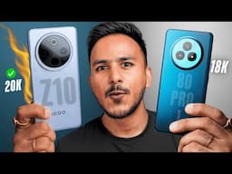 Best All Rounder 5G Phone Under ₹20K - iQOO Z10 vs Realme Narzo 80 Pro !