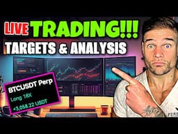 LIVE! CRYPTO TRADING & ANALYSIS! (GROUND SPLITTING MOVE INCOMING!)