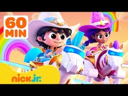 Kid Cowboy Every Robohorse Race and Guess the Gadget! | Nick Jr.