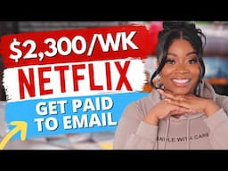 Netflix Is Back! High Paying Jobs and Equipment Provided