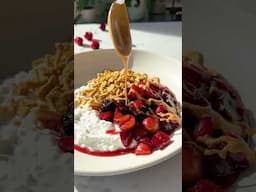 Cherry Cheesecake Breakfast Bowl