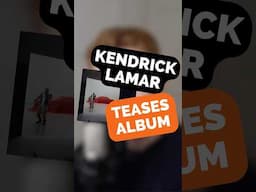KENDRICK HINTS AT NEW ALBUM🫨 #kendricklamar #kendricklamaredit #luther