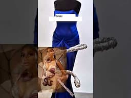 Sewing process of SNAKE like dress #content #shorts #short #fashion #amvca #trends #diy #corset