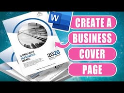 How to Create a Professional Annual Report Cover Page in Microsoft Word – Easy Tutorial