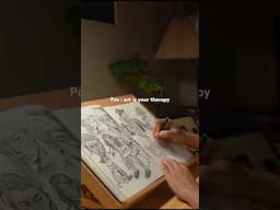 Pov art is your therapy#art #shorts #drawing