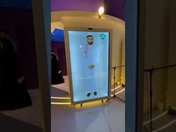 AI hologram with Saudi Avatar