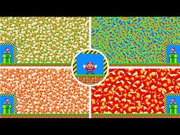 Super Mario Bros., but Mario Has Too Many Items! (ALL EPISODES)